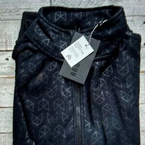 NWT Rawgear Monogram Track Black  Men's Jacket M